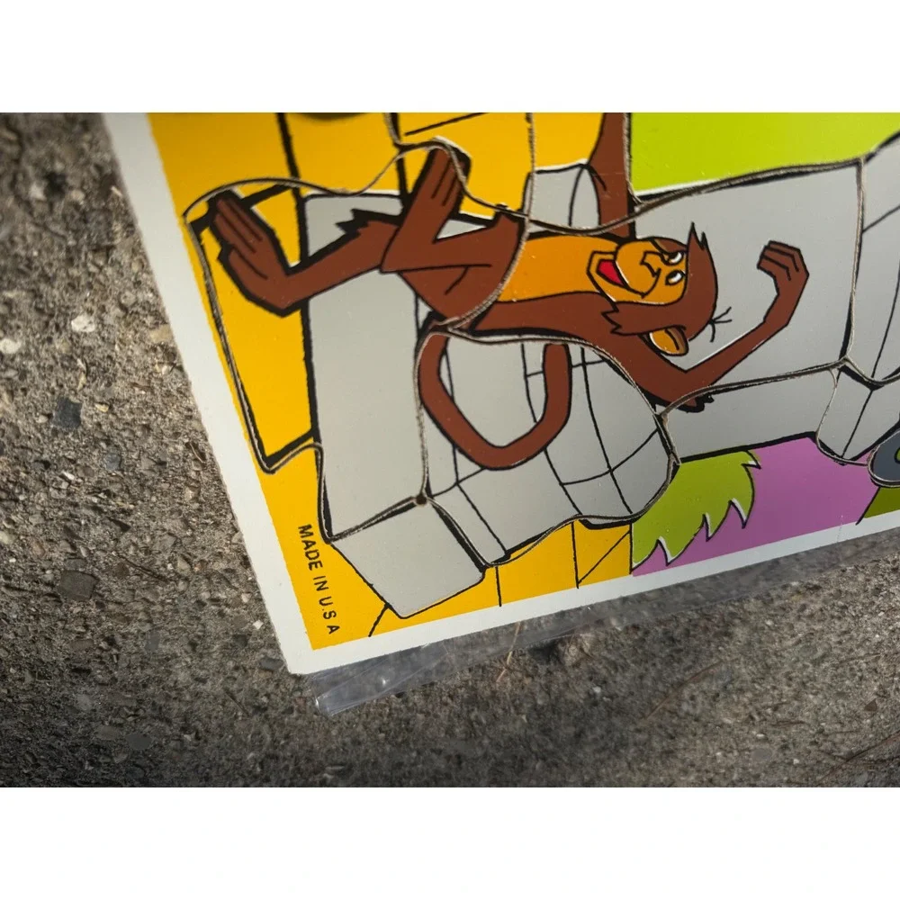 Vintage‎ Playskool Disney The Jungle Book 17 Piece Frame Tray Puzzle 375-05 USA